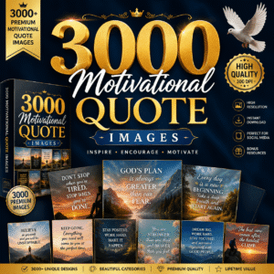 3,000 motivational quote images