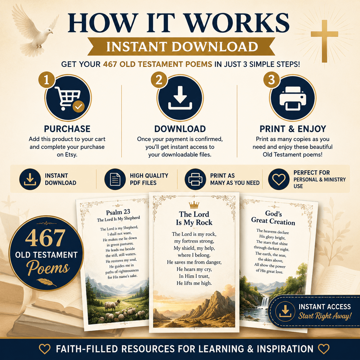 467 Old Testament Poems How It Works